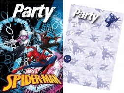 Set di inviti e buste per party SPIDER-MAN (5+5)