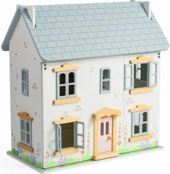 Casa delle bambole estiva in legno BIGJIGS TOYS