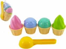 Set di formine gelato per la sabbia