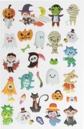 Adesivi in gommapiuma a tema Halloween