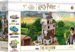 Set di costruzione Brick Trick Harry Potter – Tana della famiglia Weasley con veri mattoni