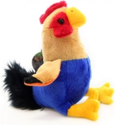 Gallo di peluche 19 cm