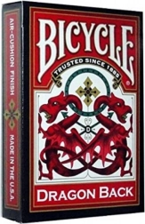 Carte Bicycle Red Dragon