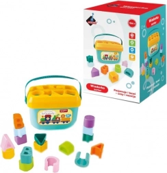 Secchiello per l’inserimento con blocchi