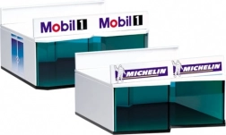 Edificio spazi VIP per piste elettriche 1:32