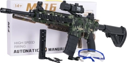 Gel blaster M416 con palline d’acqua e accessori