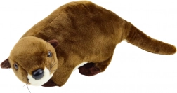 Giocattolo di peluche lontra marrone 37 cm