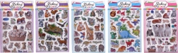 Adesivi con animaletti – mix di varianti