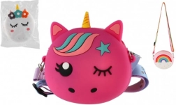 Portafoglio in silicone per bambini con cordoncino - colori assortiti