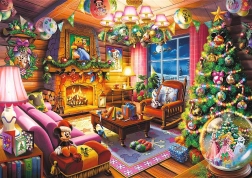 Trefl puzzle Premium Plus Disney Casetta di Natale 1000 pezzi