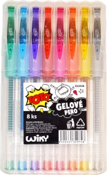 Set di penne gel – 8 colori