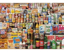 Puzzle GIBSONS Anno 1980 Carrello della Spesa 1000 pezzi