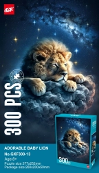 Puzzle da 300 pezzi – leone tra le nuvole
