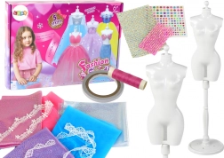 Set creativo per creare abiti per bambole