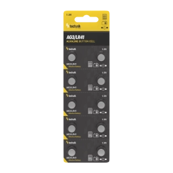 Batteria a bottone alcalina LR41 (AG3) 1,5 V – confezione da 10 pezzi