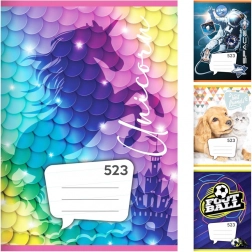 quaderno A5, 20 fogli – righe 12 mm