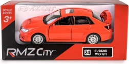 Modello in metallo dell'auto Subaru WRX STI 2010 1:36 RMZ City