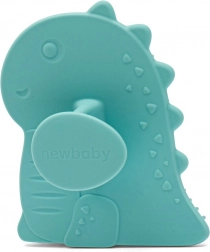 Spazzolina da bagno in silicone per bambini NEW BABY blu