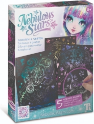 Nebulous Stars set creativo scratch – 5 tavolette