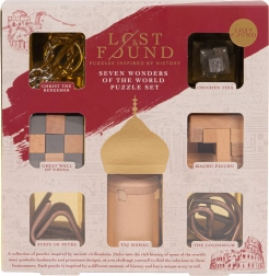 Profesor Puzzle - Rompicapo Sette Meraviglie del Mondo 7 in 1