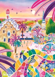 Puzzle Park Güell 1000 pezzi