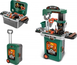 Valigetta per attrezzi per bambini con banco da lavoro 38 cm