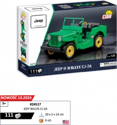 Modello JEEP WILLYS CJ-2A 1:35 kit di montaggio COBI