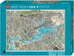 Puzzle HEYE 2000 pezzi – città della musica