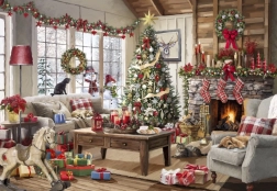 Puzzle Bluebird Buon Natale 1000 pezzi