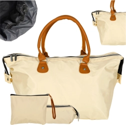 Borsa da viaggio multifunzionale per passeggino per mamme – set – Beige