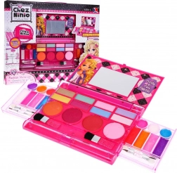 Palette trucco rosa per bambini 5+ con accessori