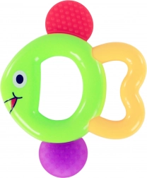 Sonaglio e massaggiagengive a forma di pesce