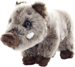 cinghiale di peluche eco-friendly 25 cm