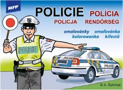 Album da colorare Polizia