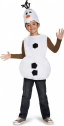 Costume da neve OLAF per bambini 3–4 anni