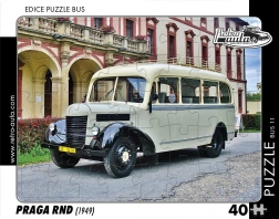 Puzzle Retroauto Autobus Praga RND 1949 - 40 pezzi