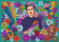 Puzzle Ravensburger Frida Kahlo 1000 pezzi