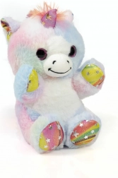 Unicorno di peluche con stelline – Di peluche