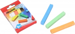 Gessi scolastici polverosi, quadrati, 6 pezzi