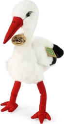 Rappa cicogna di peluche eco-friendly 32 cm