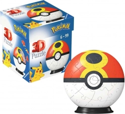 Palla puzzle 3D Pokémon Repeat Ball 54 pezzi
