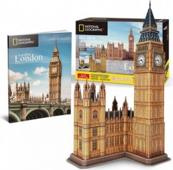 Puzzle 3D NATIONAL GEOGRAPHIC: Big Ben, 94 pezzi – CUBICFUN
