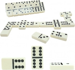 Gioco classico del Domino con 28 pezzi in custodia di plastica