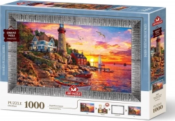 ART PUZZLE Puzzle con cornice e colla Magnifico tramonto 1000 pezzi