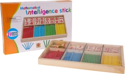 Gioco matematico in legno – bastoncini per contare