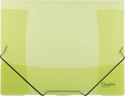 Cartellina con elastico OPALINE verde A4