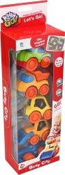 Kiddy Go! set di macchinine 5 pz con tappetino città