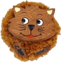 2Kids Toys magnete in legno con pon pon – gatto