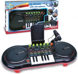 Mixer DJ con microfono