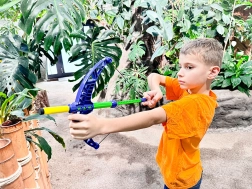 Arco per dardi in schiuma per bambini